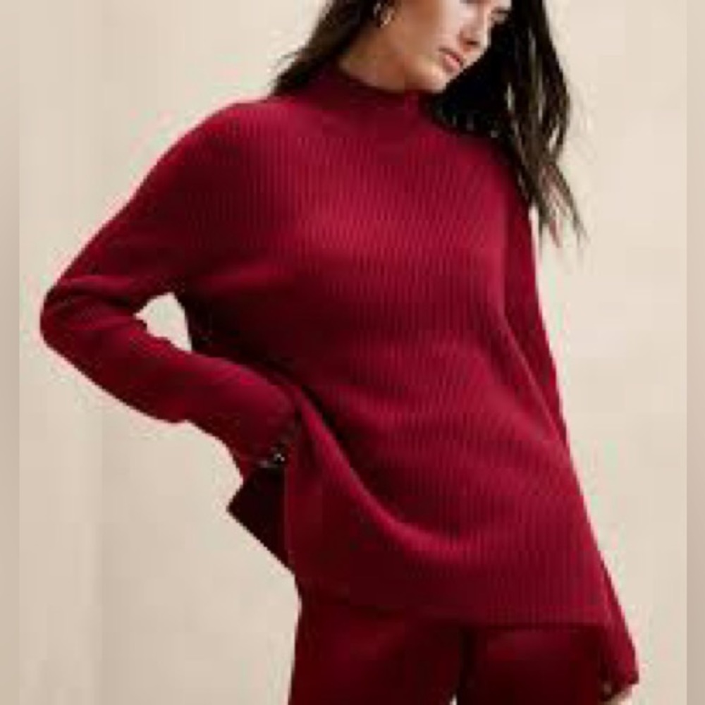 NWT - 100%  Cashmere Ribbed Sweater